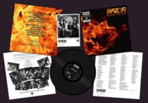 Razor - Escape The Fire (Black Vinyl Lp) in der Gruppe VINYL / Hårdrock bei Bengans Skivbutik AB (4132270)