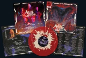 Night Cobra - Dawn Of The Serpent (Red/Bone Splat in der Gruppe VINYL / Hårdrock/ Heavy metal bei Bengans Skivbutik AB (4132273)