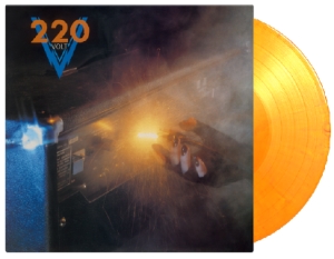 220 Volt - 220 Volt (Ltd. Yellow/Orange Marbled Vin in der Gruppe VINYL / Hårdrock bei Bengans Skivbutik AB (4132428)
