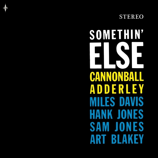 Cannonball Adderley - Somethin' Else in der Gruppe VINYL / Bestseller bei Bengans Skivbutik AB (4132440)