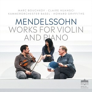 Mendelssohn Felix - Works For Violin & Piano in der Gruppe Externt_Lager / Naxoslager bei Bengans Skivbutik AB (4132866)