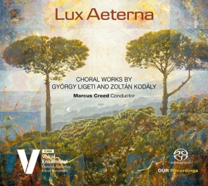 Kodaly Zoltan Ligeti Gyorgy - Kodaly & Ligeti: Lux Aeterna - Chor in der Gruppe Externt_Lager / Naxoslager bei Bengans Skivbutik AB (4132884)