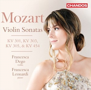 Mozart Wolfgang Amadeus - Violin Sonatas Kv301, Kv303, Kv305, in der Gruppe Externt_Lager / Naxoslager bei Bengans Skivbutik AB (4132923)