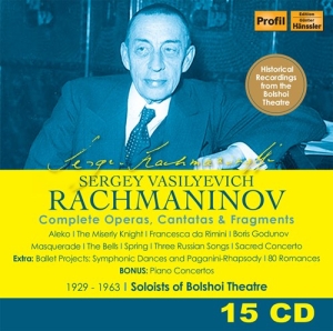 Rachmaninoff Sergei - Complete Operas, Cantatas & Fragmen in der Gruppe CD bei Bengans Skivbutik AB (4132946)