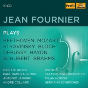 Isaac Albeniz Ludwig Van Beethoven - Jean Fournier Plays Beethoven, Moza in der Gruppe Externt_Lager / Naxoslager bei Bengans Skivbutik AB (4132947)