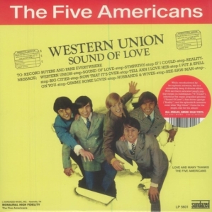 Five Americans The - Western Union (Gold Vinyl) in der Gruppe UNSERE TIPPS / Record Store Day / RSD2022 bei Bengans Skivbutik AB (4132996)