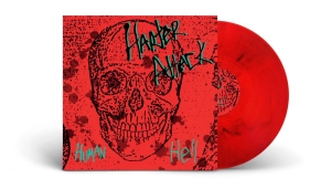 Harter Attack - Human Hell (Red/Black Splatter Viny in der Gruppe VINYL bei Bengans Skivbutik AB (4133806)