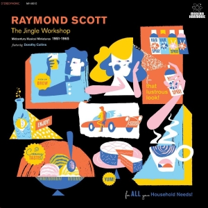 Scott Raymond - The Jingle Workshop: Midcentury Mus in der Gruppe VINYL / Pop-Rock bei Bengans Skivbutik AB (4134385)