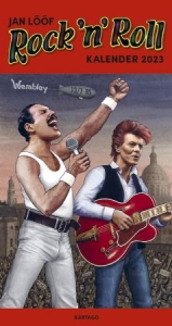 Jan Lööf Rock 'n' Roll-kalender 2023 in der Gruppe BÜCHER / Taschenbuch / Blandat bei Bengans Skivbutik AB (4134938)