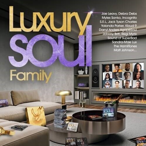 Various artists - Luxury Soul Family in der Gruppe CD / RNB, Disco & Soul bei Bengans Skivbutik AB (4135912)