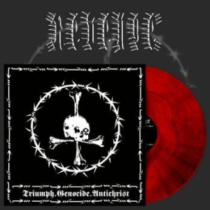 Revenge - Triumph Genocide Antichrist (Red Ma in der Gruppe VINYL bei Bengans Skivbutik AB (4136263)