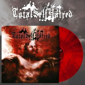 Totalselfhatred - Apocalypse In Your Heart (Red/Black in der Gruppe VINYL / Hårdrock/ Heavy metal bei Bengans Skivbutik AB (4136267)