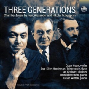 Tcherepnin Alexander Tcherepnin - A. Tcherepnin, N. Tcherepnin & I. T in der Gruppe Externt_Lager / Naxoslager bei Bengans Skivbutik AB (4136291)