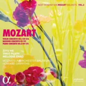 Mozart Wolfgang Amadeus - Violin Concerto No. 3, Kv. 216 Bas in der Gruppe Externt_Lager / Naxoslager bei Bengans Skivbutik AB (4136298)