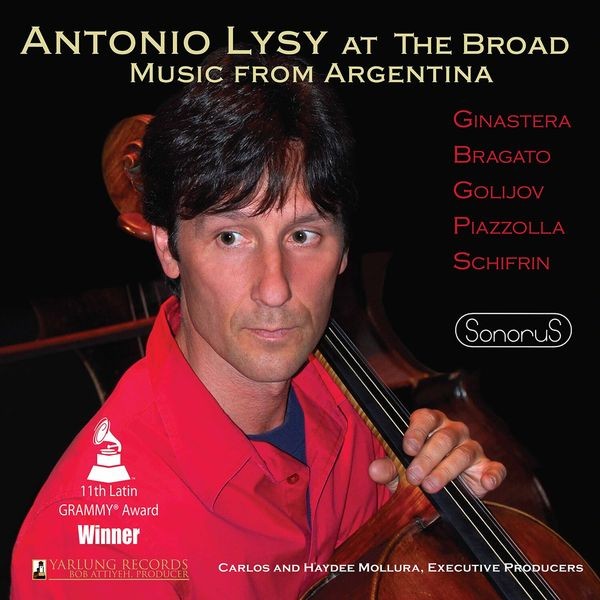 Astor Piazzolla Jose Bragato Albe - Antonio Lysy At The Broad - Music F in der Gruppe CD / Klassiskt bei Bengans Skivbutik AB (4136303)