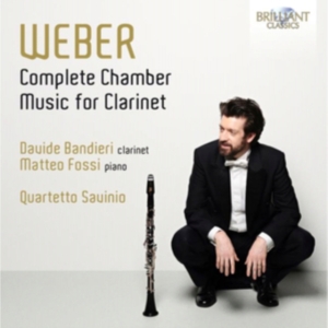 Weber Carl Maria Von - Complete Chamber Music For Clarinet in der Gruppe Externt_Lager / Naxoslager bei Bengans Skivbutik AB (4136316)