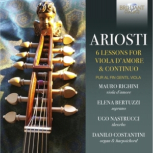 Ariosti Attilio - 6 Lessons For Viola D'amore & Conti in der Gruppe Externt_Lager / Naxoslager bei Bengans Skivbutik AB (4136317)