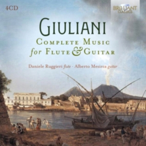 Giuliani Mauro - Complete Music For Flute & Guitar ( in der Gruppe Externt_Lager / Naxoslager bei Bengans Skivbutik AB (4136323)