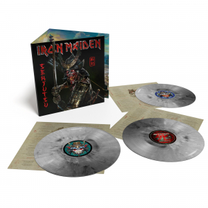 Iron Maiden - Senjutsu (Ltd 3LP Silver and Black Vinyl in der Gruppe VINYL / Hårdrock bei Bengans Skivbutik AB (4136354)