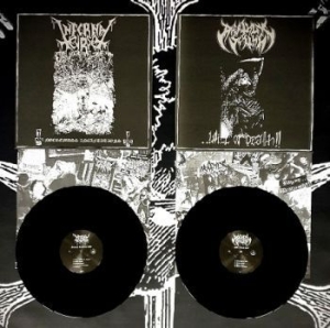 Infernal Curse / Deathly Scythe - Necromass Incantations / Will Of De in der Gruppe VINYL bei Bengans Skivbutik AB (4137180)