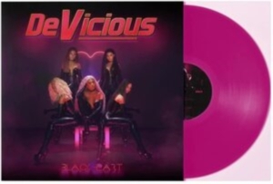Devicious - Black Heart (Pink Vinyl Lp) in der Gruppe VINYL / Hårdrock bei Bengans Skivbutik AB (4137189)