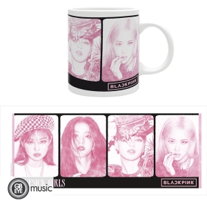 Blackpink - Love Sick Girls Mug 320 ml in der Gruppe MERCHANDISE / Merch / K-Pop bei Bengans Skivbutik AB (4137978)