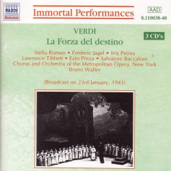 Verdi Giuseppe - La Forza Del Destino in der Gruppe CD bei Bengans Skivbutik AB (4138662)