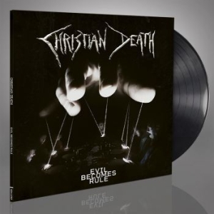 Christian Death - Evil Becomes Rule (Black Vinyl Lp) in der Gruppe VINYL / Hårdrock/ Heavy metal bei Bengans Skivbutik AB (4138994)