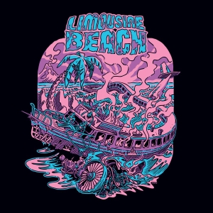 Limousine Beach - Limousine Beach (Ocean Blue Vinyl L in der Gruppe VINYL / Pop-Rock bei Bengans Skivbutik AB (4139054)