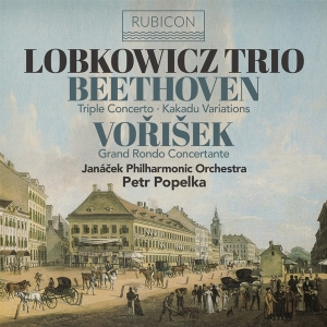 Lobkowicz Trio - Beethoven Triple Concerto in der Gruppe CD bei Bengans Skivbutik AB (4139136)