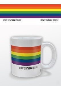 Mugg - I don't even think straight in der Gruppe Merchandise bei Bengans Skivbutik AB (4139892)