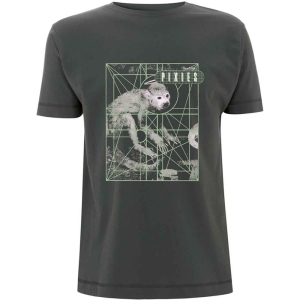 Pixies - Monkey Grid Uni Char T-Shirt in der Gruppe MERCHANDISE / T-shirt / Pop-Rock bei Bengans Skivbutik AB (4141170r)