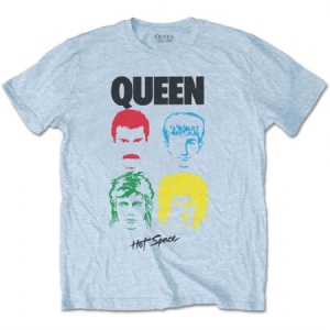 Queen - Unisex T-Shirt: Hot Space Album in der Gruppe MERCH / T-Shirt / Sommar T-shirt 23 bei Bengans Skivbutik AB (4141177r)