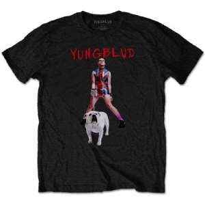 Yungblud - Unisex T-Shirt: Strawberry Liptick in der Gruppe CDON - Exporterade Artiklar_Manuellt / T-shirts_CDON_Exporterade bei Bengans Skivbutik AB (4141245r)