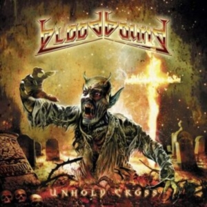 Bloodbound - Unholy Cross (Clear Yellow/Black Ma in der Gruppe Minishops / Bloodbound bei Bengans Skivbutik AB (4141754)
