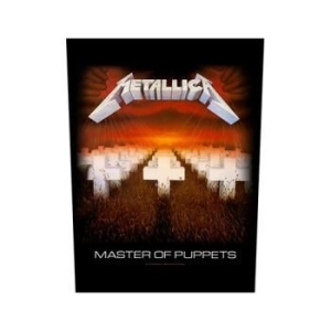 Metallica - Metallica Backpatch Master Of Puppets in der Gruppe MERCH bei Bengans Skivbutik AB (4141833)