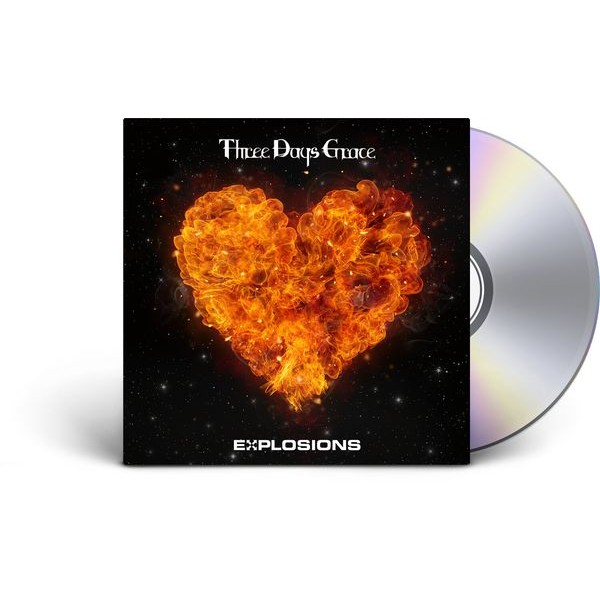 Three Days Grace - Explosions in der Gruppe CD / Pop-Rock bei Bengans Skivbutik AB (4141939)