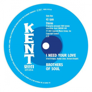Brothers Of Soul - I Need Your Love / Can't Nobody in der Gruppe VINYL / Pop-Rock,RnB-Soul bei Bengans Skivbutik AB (4142422)