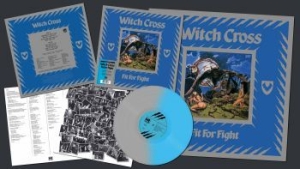 Witch Cross - Fit For Fight (Blue/Silver Vinyl Lp in der Gruppe VINYL / Dansk Musik,Hårdrock bei Bengans Skivbutik AB (4142707)