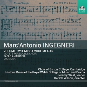 Ingegneri MarcâAntonio - Missa Voce Mea A5, Motets For Doubl in der Gruppe Externt_Lager / Naxoslager bei Bengans Skivbutik AB (4142825)