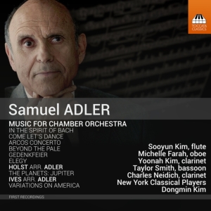 Adler Samuel - Music For Chamber Orchestra in der Gruppe Externt_Lager / Naxoslager bei Bengans Skivbutik AB (4142826)