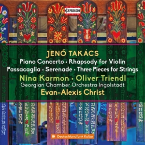 Takacs Jeno - Piano Concerto Rhapsody Passacagl in der Gruppe Externt_Lager / Naxoslager bei Bengans Skivbutik AB (4142844)