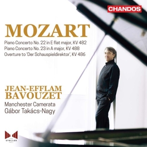 Mozart Wolfgang Amadeus - Piano Concerto No. 22, K482 & No.23 in der Gruppe Externt_Lager / Naxoslager bei Bengans Skivbutik AB (4142859)