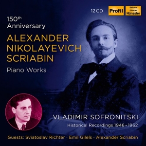 Scriabin Aleksandr Nikolayevich - 150Th Anniversary - Piano Works (12 in der Gruppe Externt_Lager / Naxoslager bei Bengans Skivbutik AB (4142877)