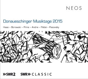 Swr Sinfonie-Orchester Baden-Baden Und Freiburg - Donauschinger Musiktage 2015 in der Gruppe CD bei Bengans Skivbutik AB (4142981)