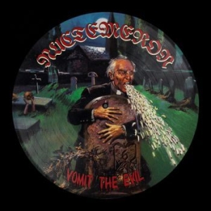 Nuctemeron - Vomit The Evil (Picture Vinyl Lp) in der Gruppe VINYL / Hårdrock bei Bengans Skivbutik AB (4143292)
