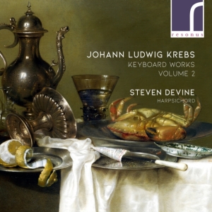 Krebs Johann Ludwig - Keyboard Works, Vol. 2 in der Gruppe Externt_Lager / Naxoslager bei Bengans Skivbutik AB (4143315)