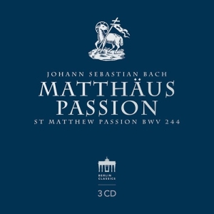 Bach Johann Sebastian - St. Matthew Passion (3Cd) in der Gruppe Externt_Lager / Naxoslager bei Bengans Skivbutik AB (4143318)