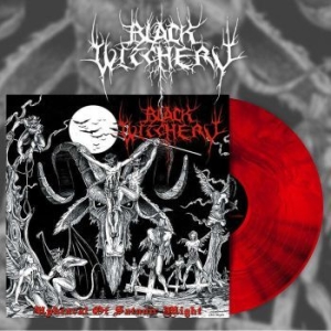 Black Witchery - Upheaval Of Satanic Might (Red/Blac in der Gruppe VINYL / Hårdrock bei Bengans Skivbutik AB (4143445)