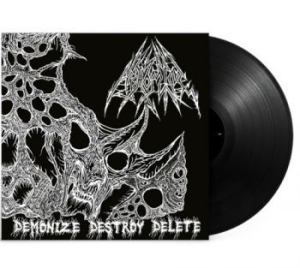 Abhomine - Demonize Destroy Delete (Black Viny in der Gruppe VINYL / Hårdrock/ Heavy metal bei Bengans Skivbutik AB (4143452)
